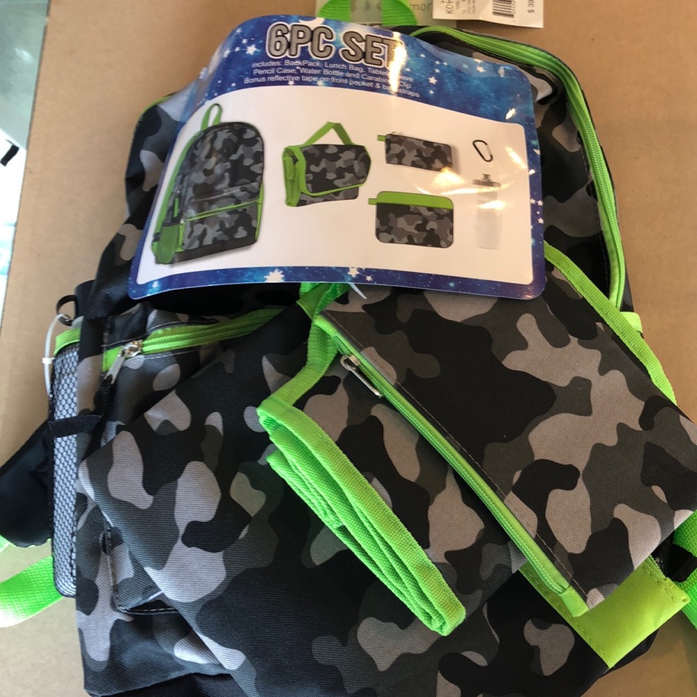 Camo backpack